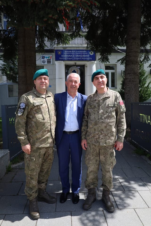 Kryetari i Komunës, z.Bexhet Xheladini priti në një takim përfaqësuesit e LMT-së së KFOR-it Turk