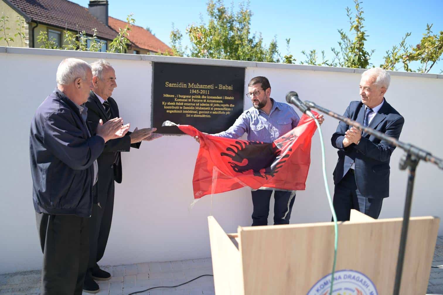 Emërtohet sheshi në Bresanë në nder të Samidin Muhametit – Babait